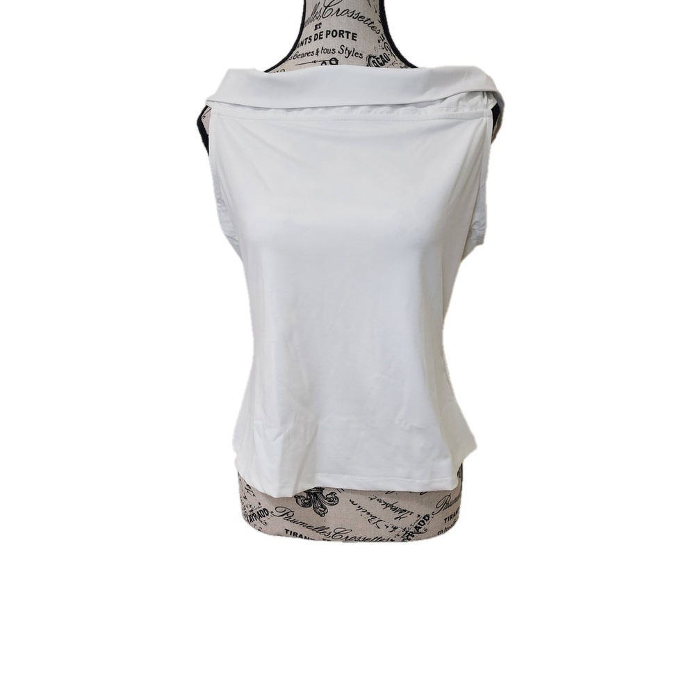 Liam & Company Kurtis Off Shoulder White Blouse | Size L